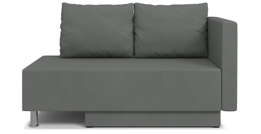 Кушетка Леон Lux, универсальный,  велюр