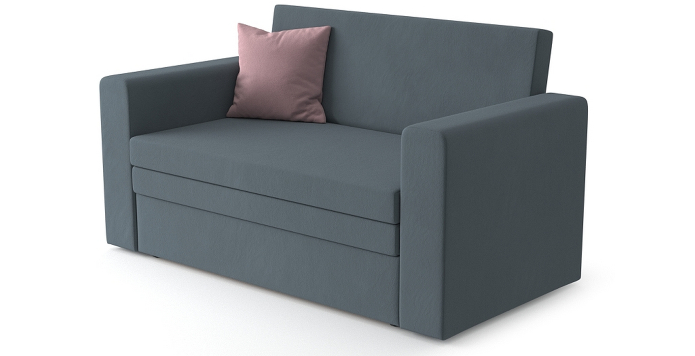 Диваны прямые кухонные, Диван-кровать Нолан Lux велюр