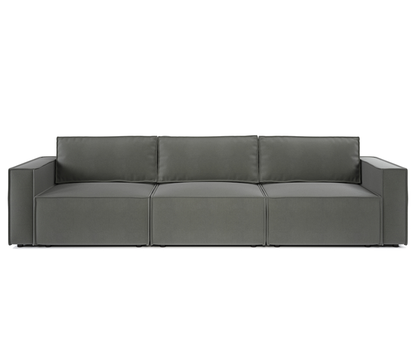 Диваны кровати со спальным местом, Диван модульный Шарм 25 327х95х70 см, велюр