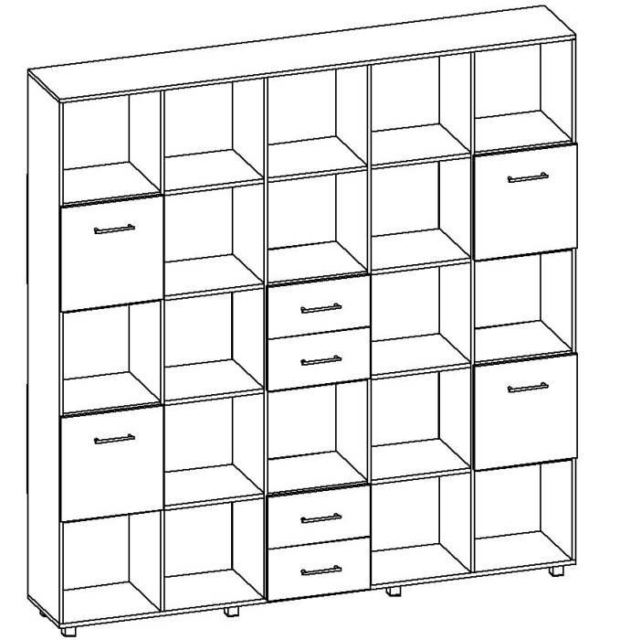 Стеллажи, Стеллаж РЕКОРД-5.1
