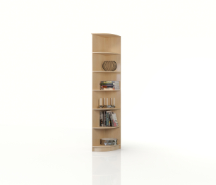 Николь СВ-547Л стеллаж торцевой