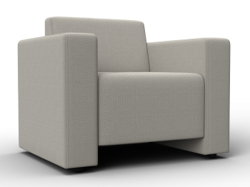 Кресло Лига-093, рогожка Амур