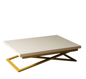 Стол трансформер Compact (золото)