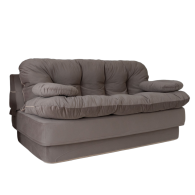 Дизайнерские диваны для гостиной, Бескаркасный диван-кровать Клиффорд 1950*930 мм велюр