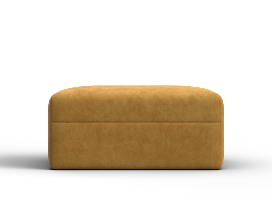 Пуф в прихожую, Модуль пуф Лига-060 НПБ, велюр BRUT