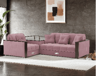 Диван угловой Прага (Велюр)