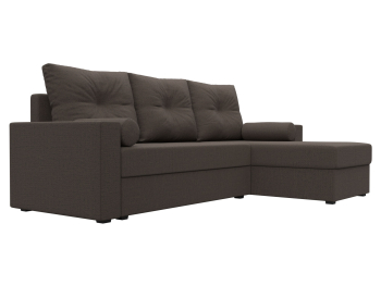 Диван угловой Верона Лайт правый угол, рогожка Амур