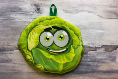 Прихватки кухонные STRAMIX Овощи на позитиве, набор из 2 шт.