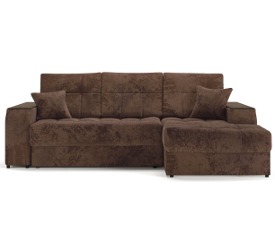 Угловой диван-кровать Лас-Вегас правый, шенилл