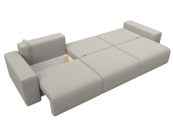 Диван прямой Лига-036 НПБ Классик Лонг, рогожка Амур