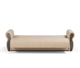 Диван-кровать прямой Делюкс книжка, рогожка