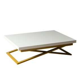 Стол трансформер Compact (золото)