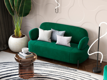 Диван STOOL GROUP Кэнди Велюр
