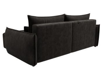 Диван угловой Лига-051 НПБ угол универсальный, велюр BRUT