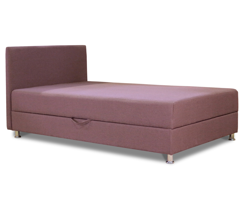 Мягкая кровать, Кровать тахта Классика 100 с подъемным механизмом, рогожка