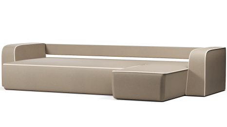 Диван-кровать угловой Линда еврокнижка,велюр