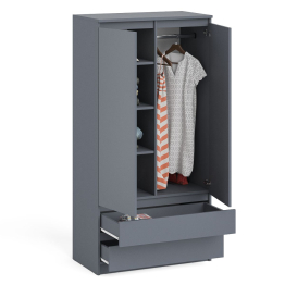 Шкаф-комод два ящика и две дверки Мори МШ900.1