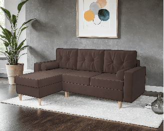 Диван угловой Белфаст (Велюр)