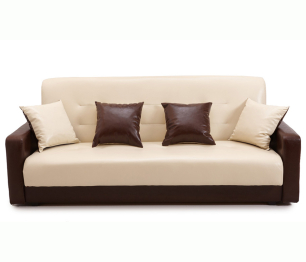 Диван-кровать книжка Аккорд  120, экокожа