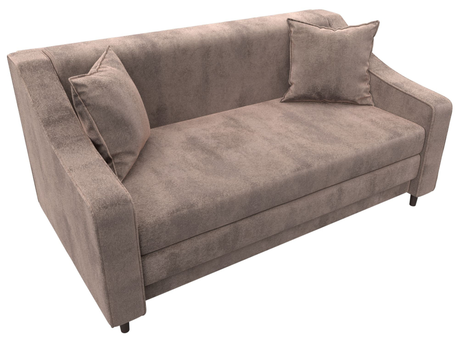 Диваны кровати прямые, Диван прямой Лига-071, велюр TOWER