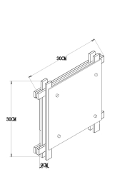 Потолочный светильник ARCHIMEDE 30см