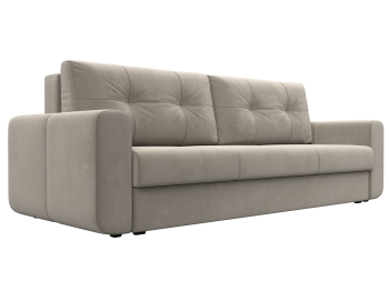 Прямой диван Лига-031, микровельвет