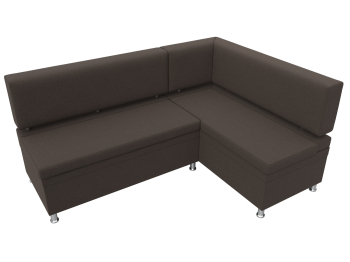 Диван кухонный угловой Стайл правый угол, рогожка Амур