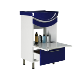 Тумба д/ванной РАДУГА-52 под умывальник Альфана-52