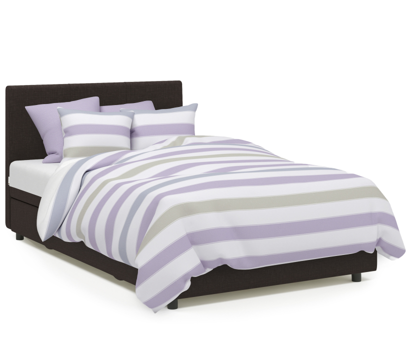 Мягкая кровать, Кровать тахта Классика 140 с подъемным механизмом, рогожка