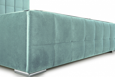Кровать Пассаж 2 (140х200) с ПМ, Велюр