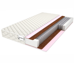 Мягкая кровать Selesta 1400 с ортопед.основанием с матрасом АСТРА