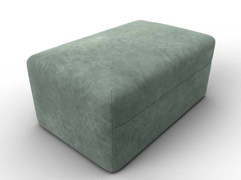 Пуф в прихожую, Модуль пуф Лига-060 НПБ, велюр BRUT