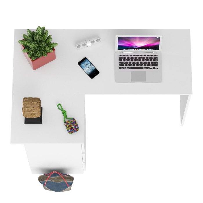 Детские столы, Угловой компьютерный стол Мори МС-16 левый