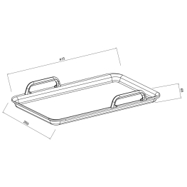 Гриль теппан яки для варочных панелей и плит KRONA KRGRL002