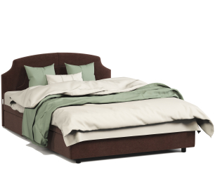 Кровать тахта односпальная с подъемным механизмом и матрасом Шарм 100, велюр