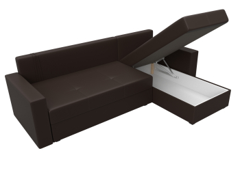 Диван угловой Верона Лайт правый угол, экокожа