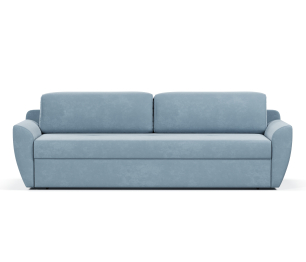 Диван прямой Ава нераскладной,велюр