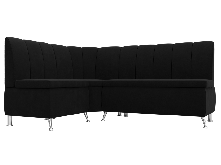 Диваны угловые кухонные, Диван кухонный угловой Кантри левый угол, микровельвет