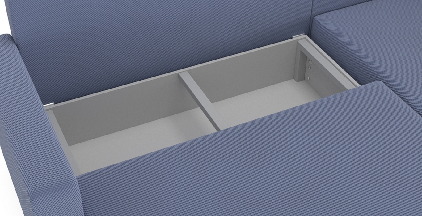 Диваны угловые в гостиную, Угловой диван Каир Lux 2 универсальный велюр