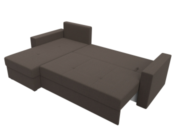 Диван угловой Верона Лайт левый угол, рогожка Амур