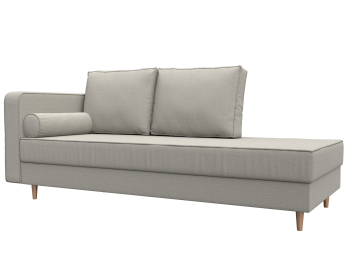 Кушетка Прайм левая, рогожка Амур