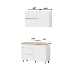 Готовая кухня Токио 1.2 м