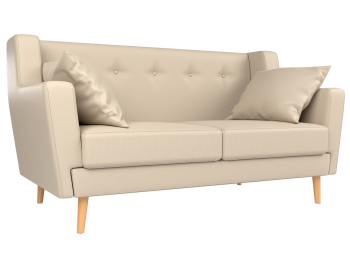 Прямой диван Брайтон 2, экокожа