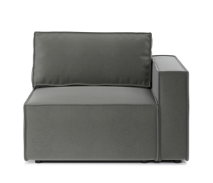 Диван модульный Шарм 25 116х95х70 см, правый, велюр