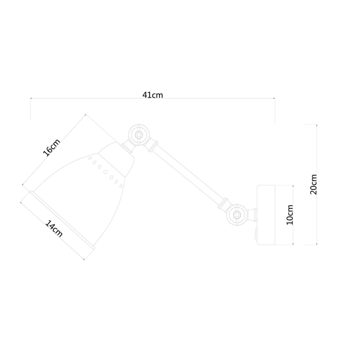 Бра, Бра BRACCIO 40 см