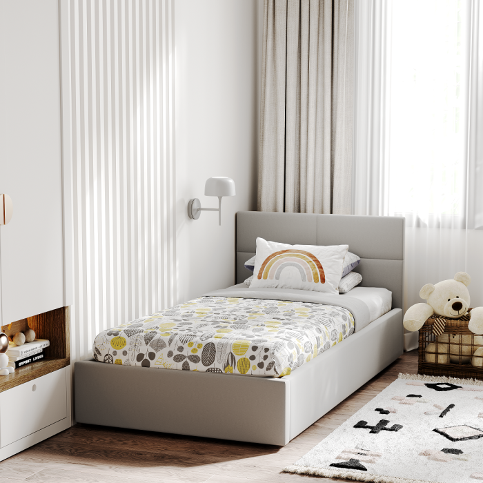 Кровати с мягким изголовьем, Кровать односпальная Меркурий-5 80*200