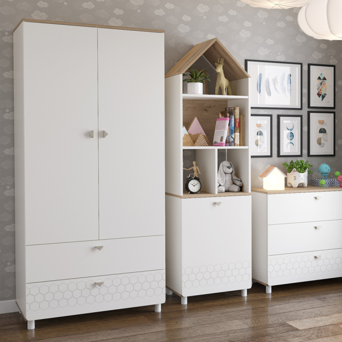 Шкафы двухстворчатые, Шкаф для одежды Эйп 13.334