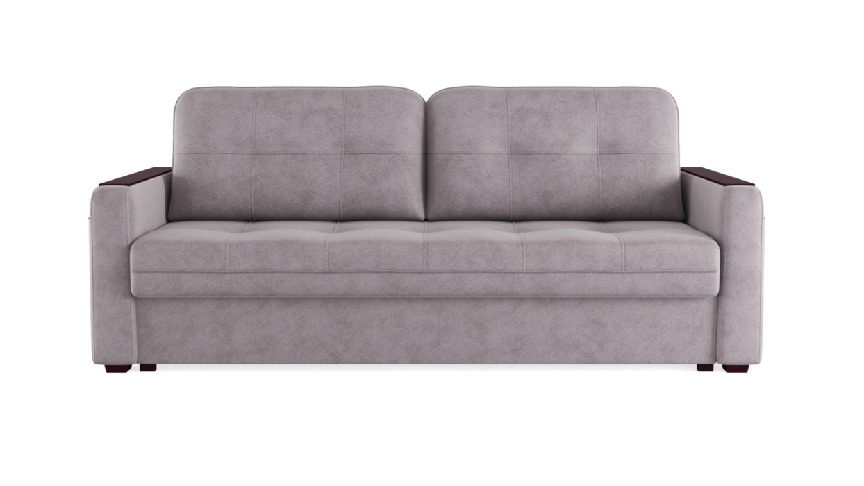 Диваны с ящиком для белья, Диван-кровать прямой Smart 3 пантограф велюр