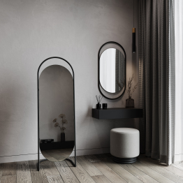 Напольное зеркало GENGLASS Evelum в металлической раме