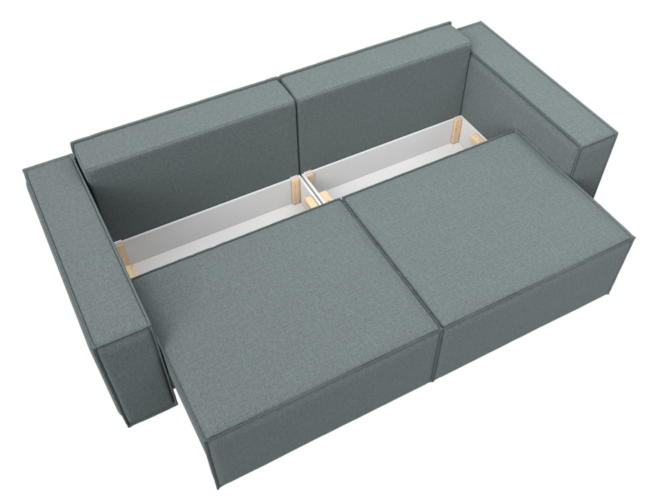 Диваны еврокнижки, Диван прямой Куба, рогожка Амур